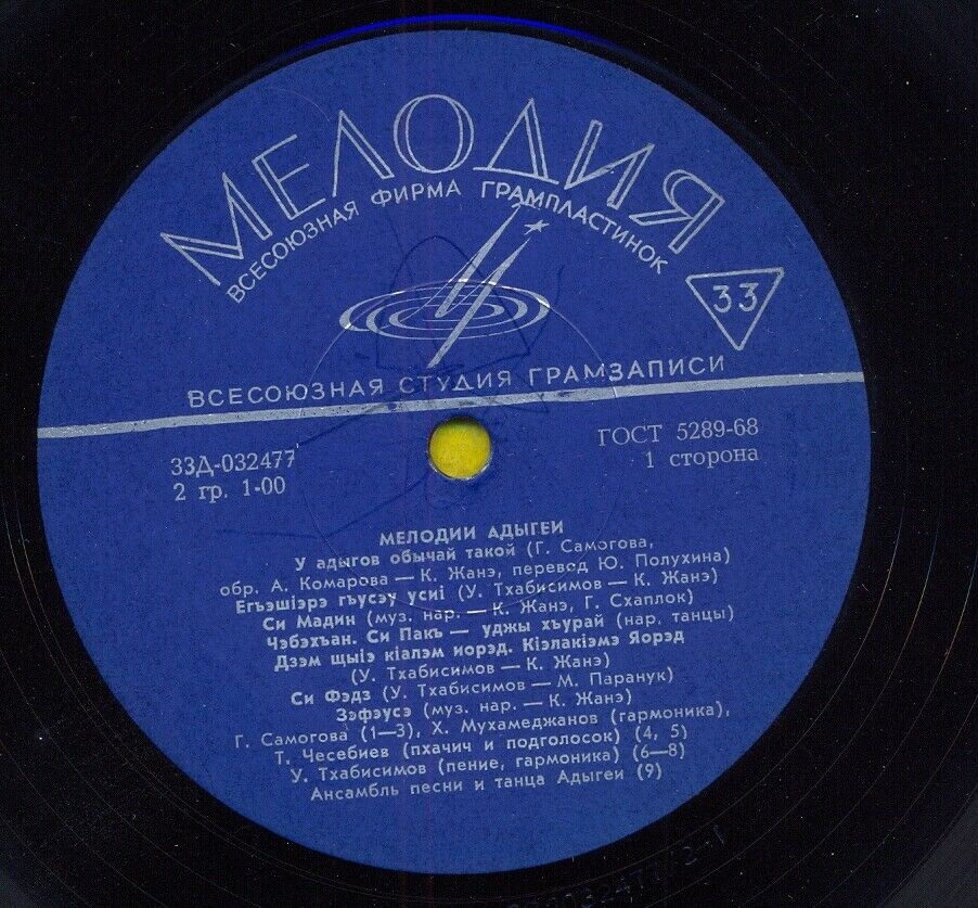 Мелодии Адыгеи
