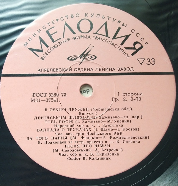 В СУЗIР'I ДРУЖБИ (фестиваль). Выпуск 5 - Чернiгiвська обл.