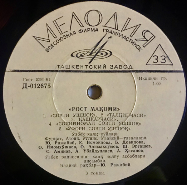 Узбекские народные мелодии (на узбекском языке)