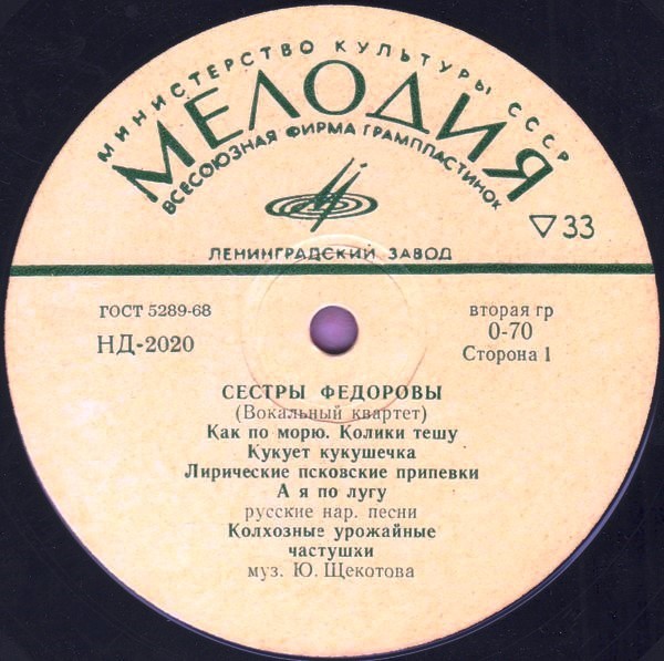 Сёстры Фёдоровы (вокальный квартет)