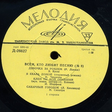 Всем, кто любит песню (№ 8)