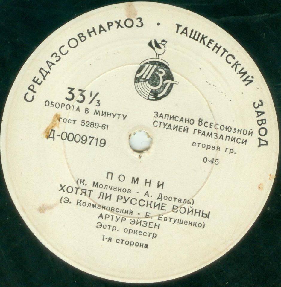 Песни советских композиторов
