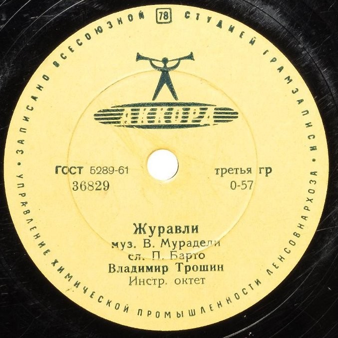 Владимир Трошин — Журавли / Есть такая любовь