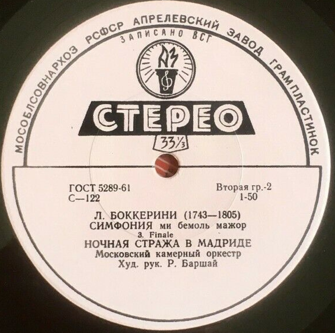 Л. Боккерини. Симфония ми бемоль мажор. Ночная стража в Мадриде