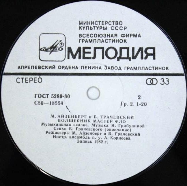 Волшебник мастер Фло. Музыкальная сказка