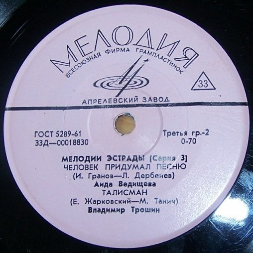 Мелодии эстрады (серия 3)