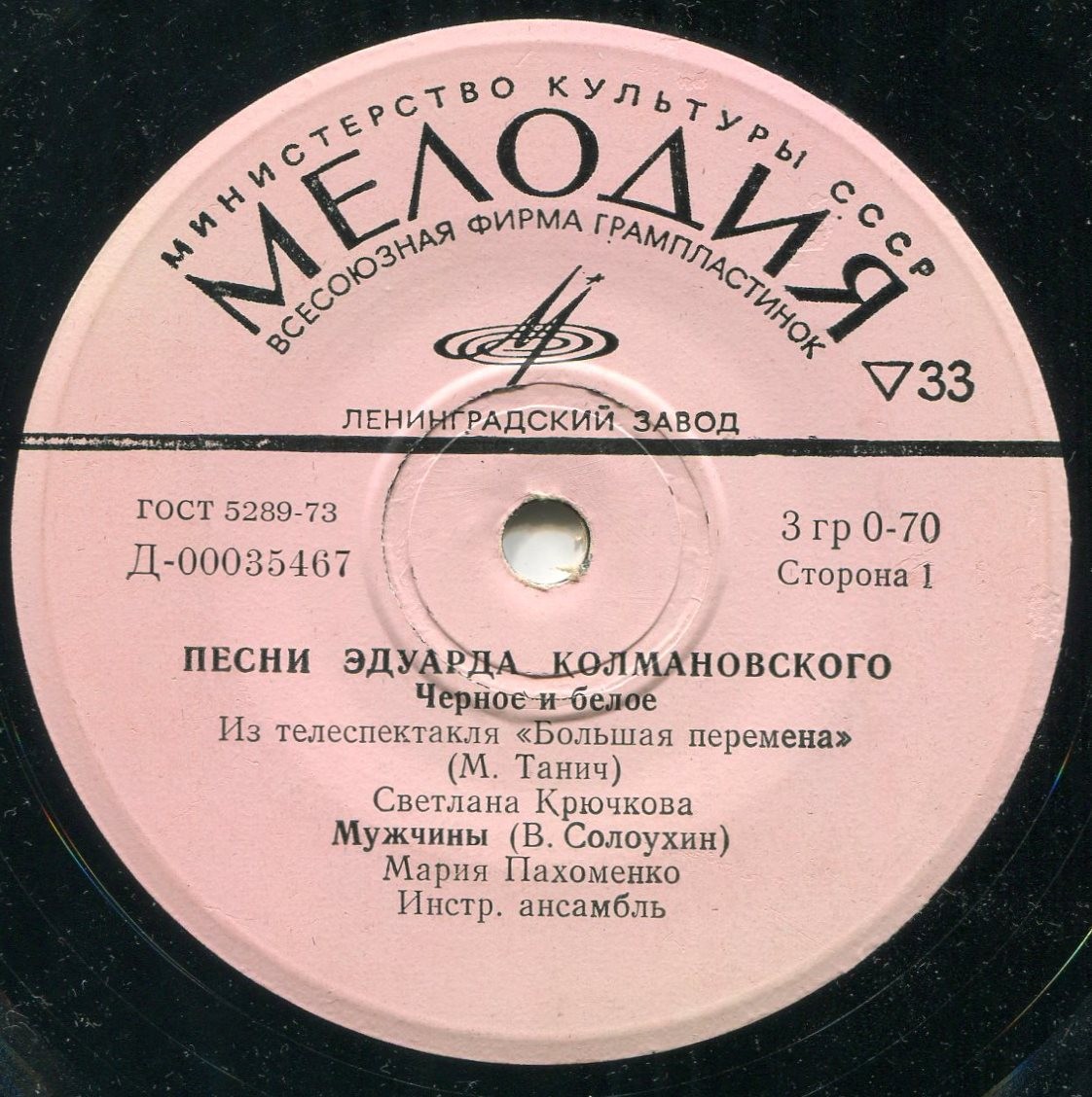 Песни Эдуарда Колмановского
