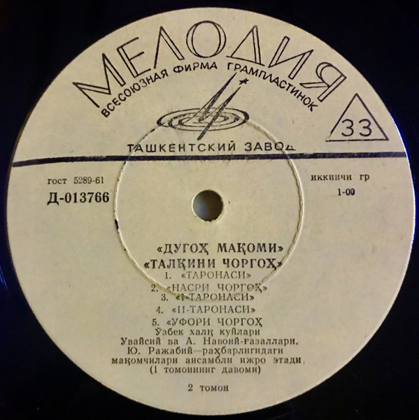 "ДУГОХ МАКОМИ" (узбекские народные мелодии)