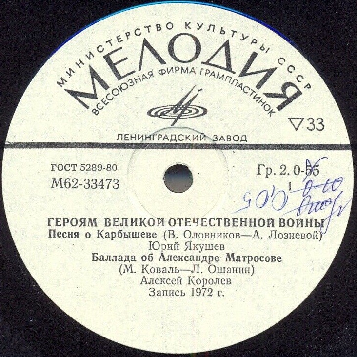 ГЕРОЯМ ВЕЛИКОЙ ОТЕЧЕСТВЕННОЙ ВОЙНЫ