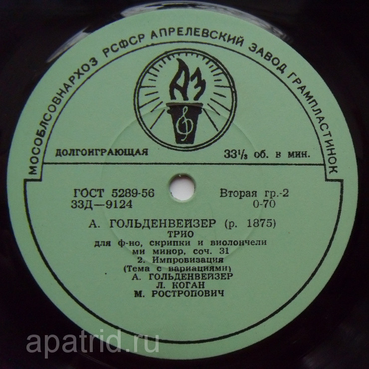 А.Б. ГОЛЬДЕНВЕЙЗЕР