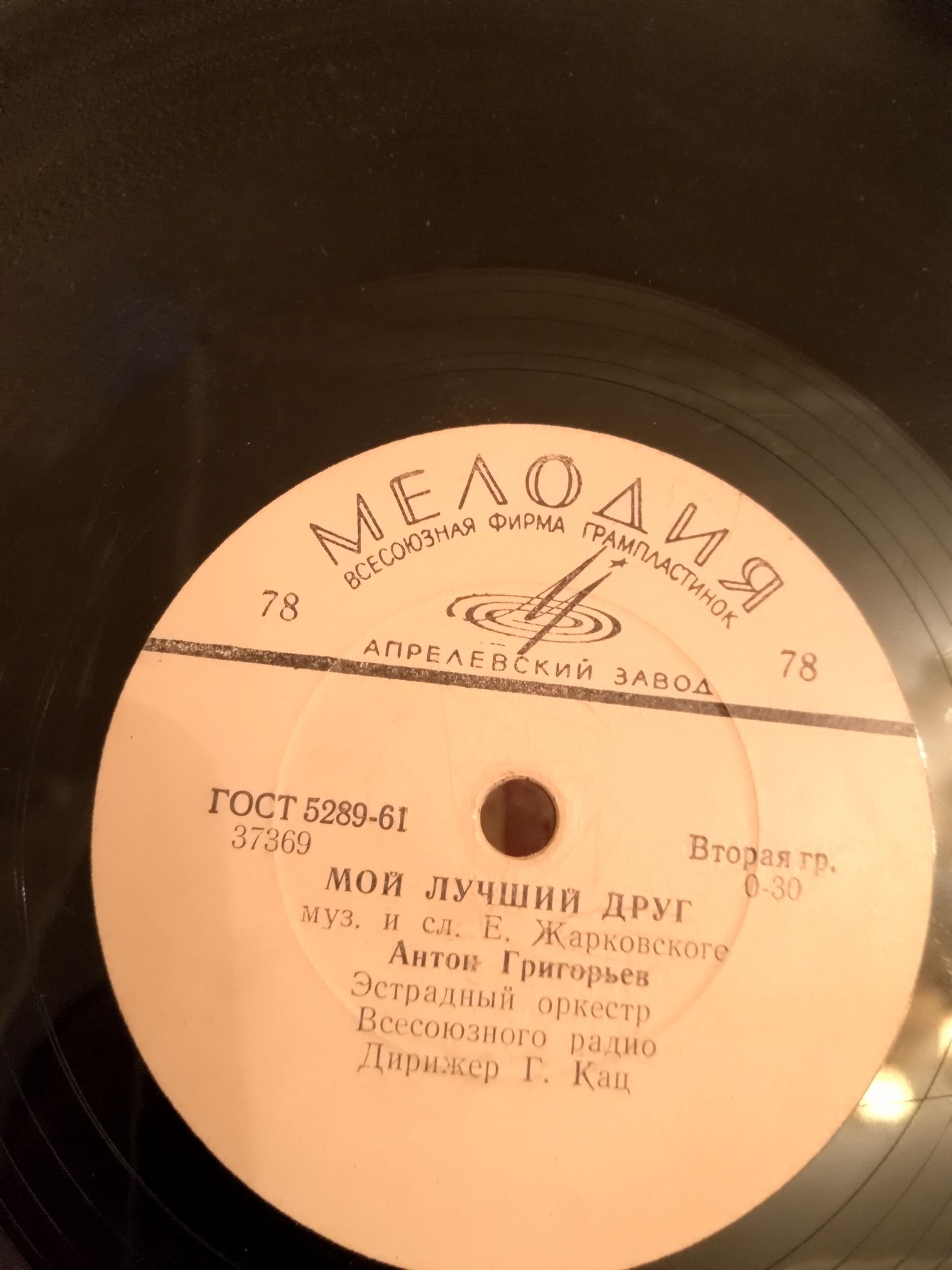Антон Григорьев - Мой лучший друг // Владимир Отделенов - Красивая профессия - шоферы