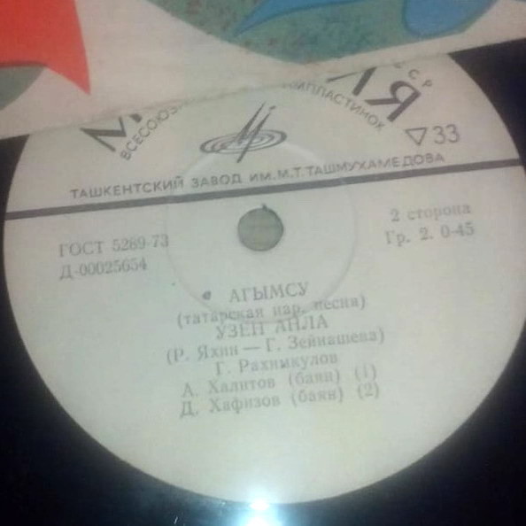Габдулла РАХИМКУЛОВ: Татарские песни