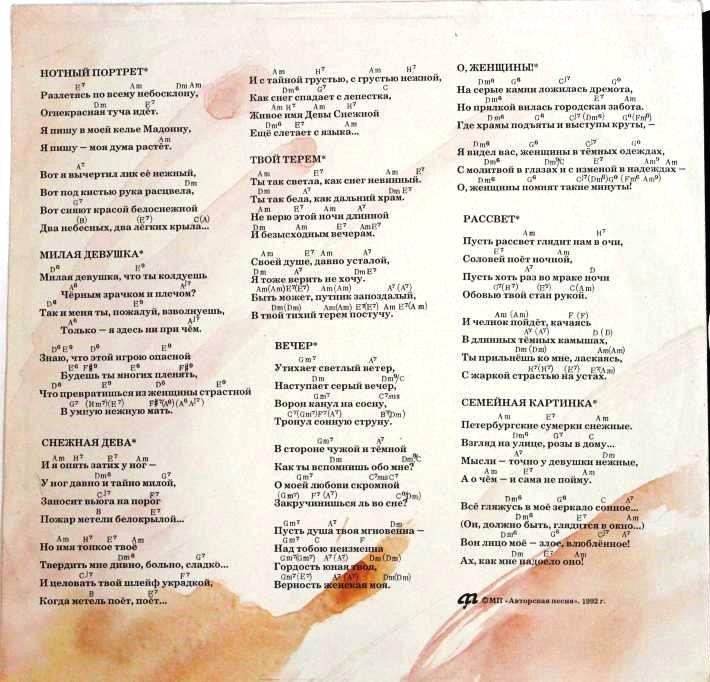 Разговор с Блоком (6). Нотный портрет, часть первая