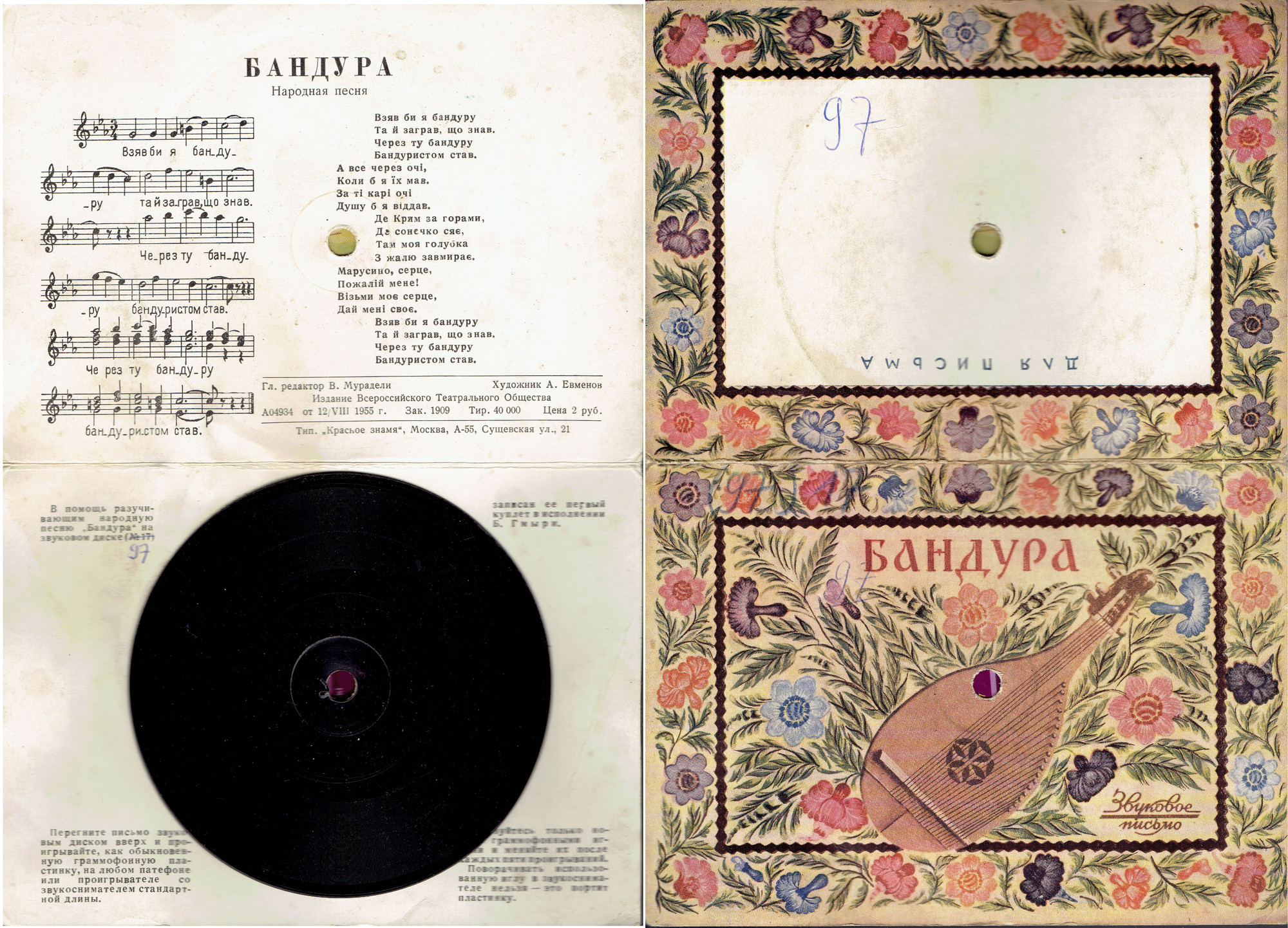 Б. Гмыря — Бандура