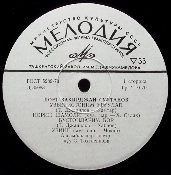 Закирджан СУЛТАНОВ