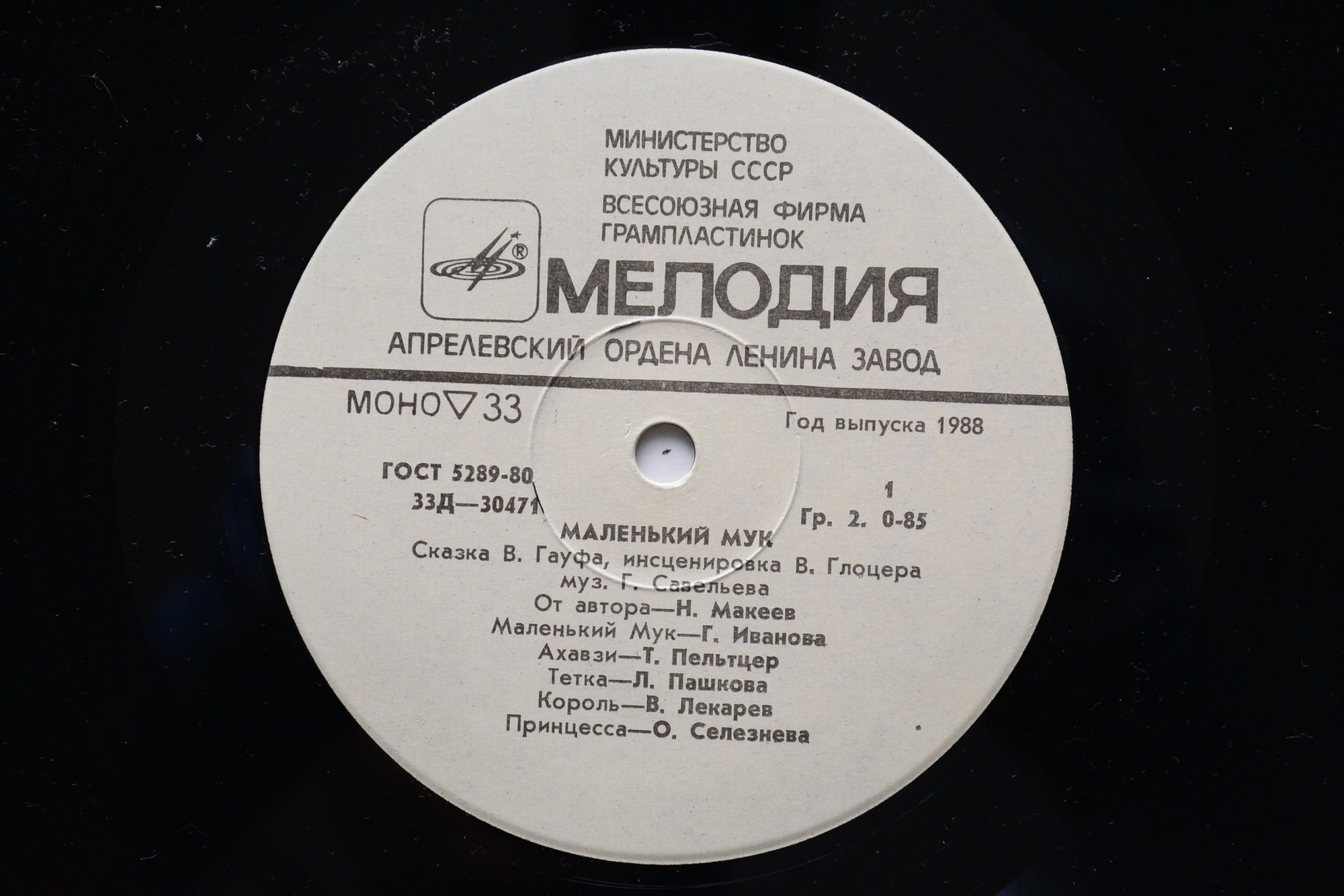В. Гауф — Маленький Мук (инсценировка)