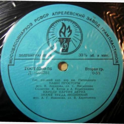 Песни о Ленине, Партии, Родине