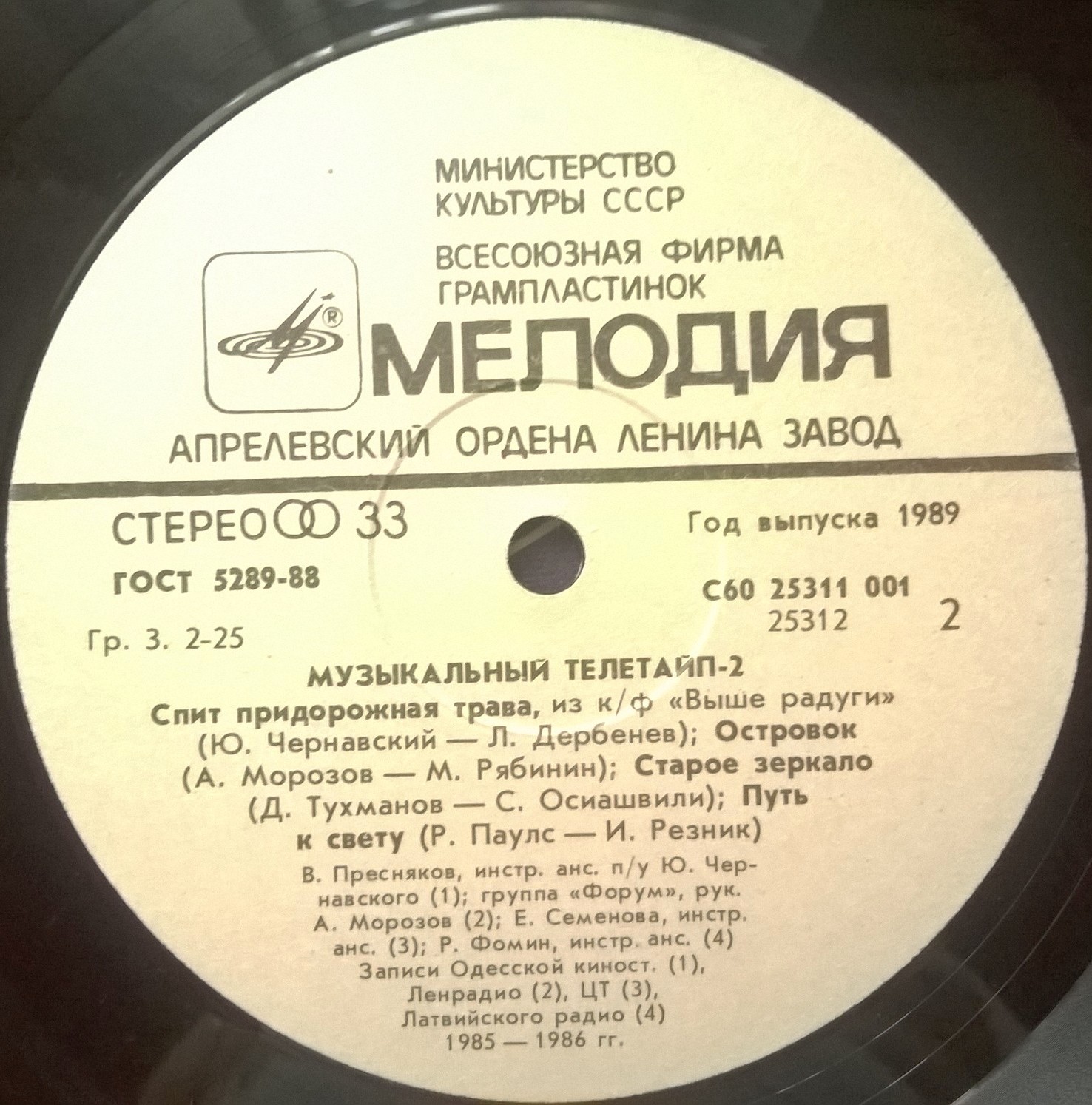 Музыкальный телетайп 2