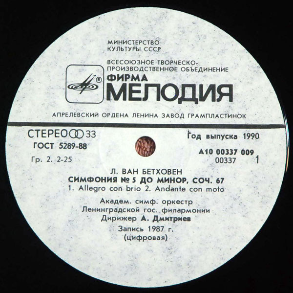 Л. Бетховен: Симфония № 5 (Александр Дмитриев)