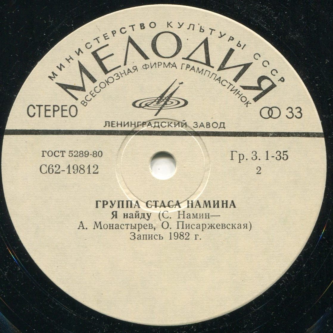 Группа Стаса НАМИНА