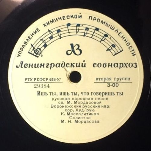 Воронежский народный хор - Ишь ты, ишь ты, что говоришь ты / Кто не хочет быть у нас