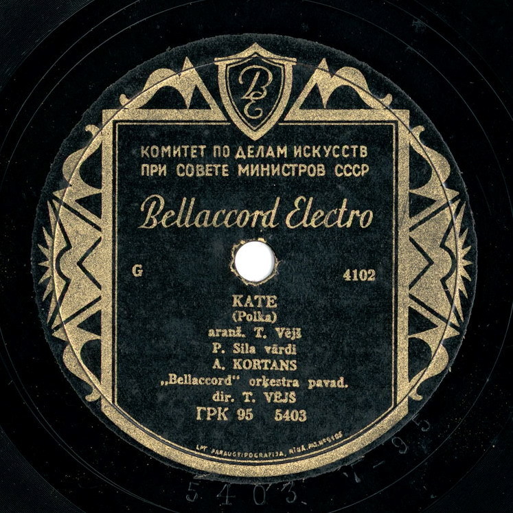 Aleksandrs Kortāns — Kate / Traktoristu polka