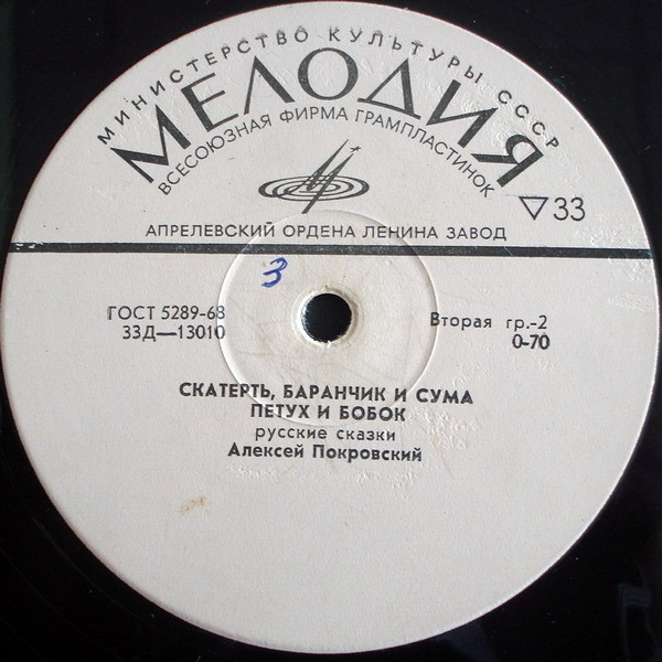 Русские народные сказки (читает А. Покровский)