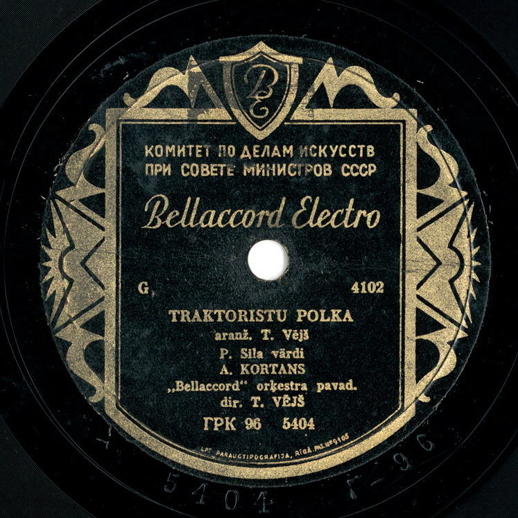 Aleksandrs Kortāns — Kate / Traktoristu polka