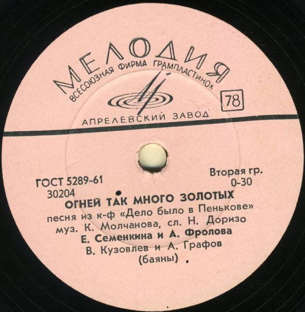 Огней так много золотых // Ягодиночка