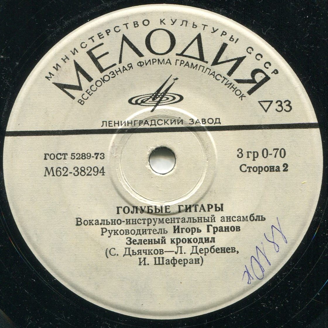 ВИА "Голубые гитары"