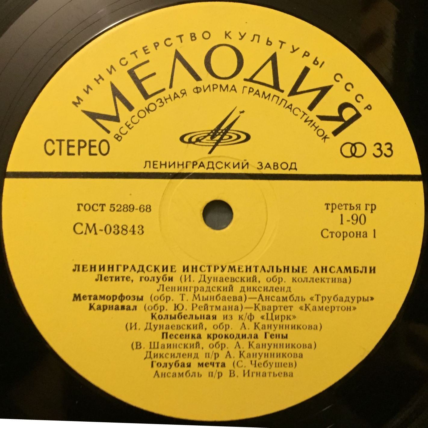 Эстрадно-инструментальные ансамбли Ленинграда