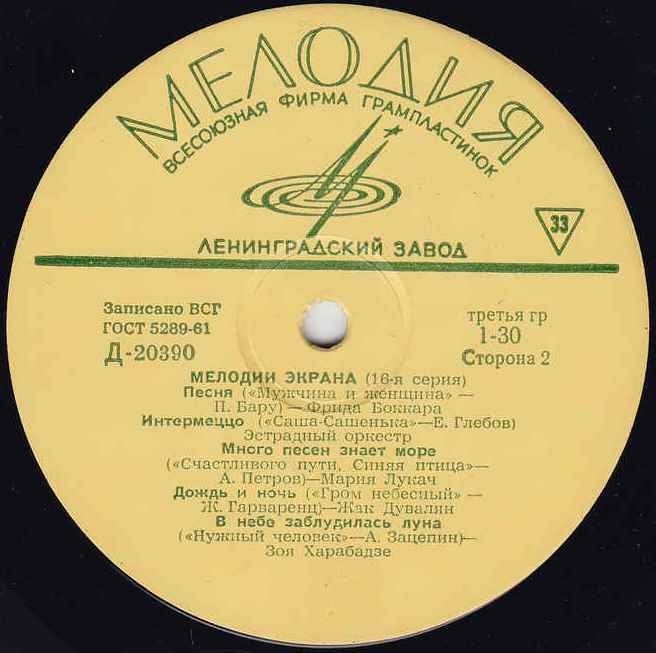 Мелодии экрана (16 серия)