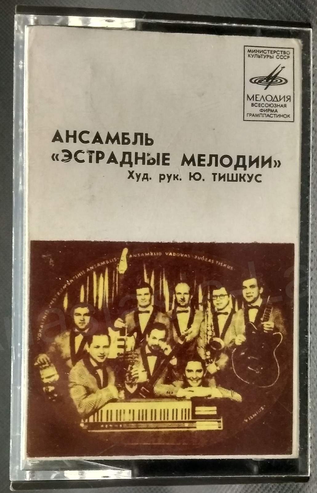 Вокально-инструментальный ансамбль "Эстрадные мелодии", худ. рук. Ю. Тишкус