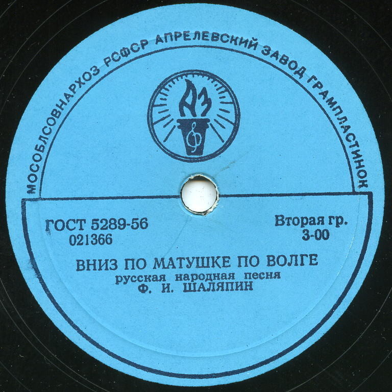 Ф. Шаляпин — Вниз по матушке по Волге / Не велят Маше