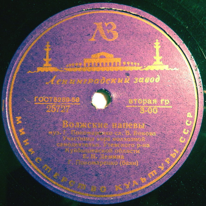 Волжские напевы / Кадриль