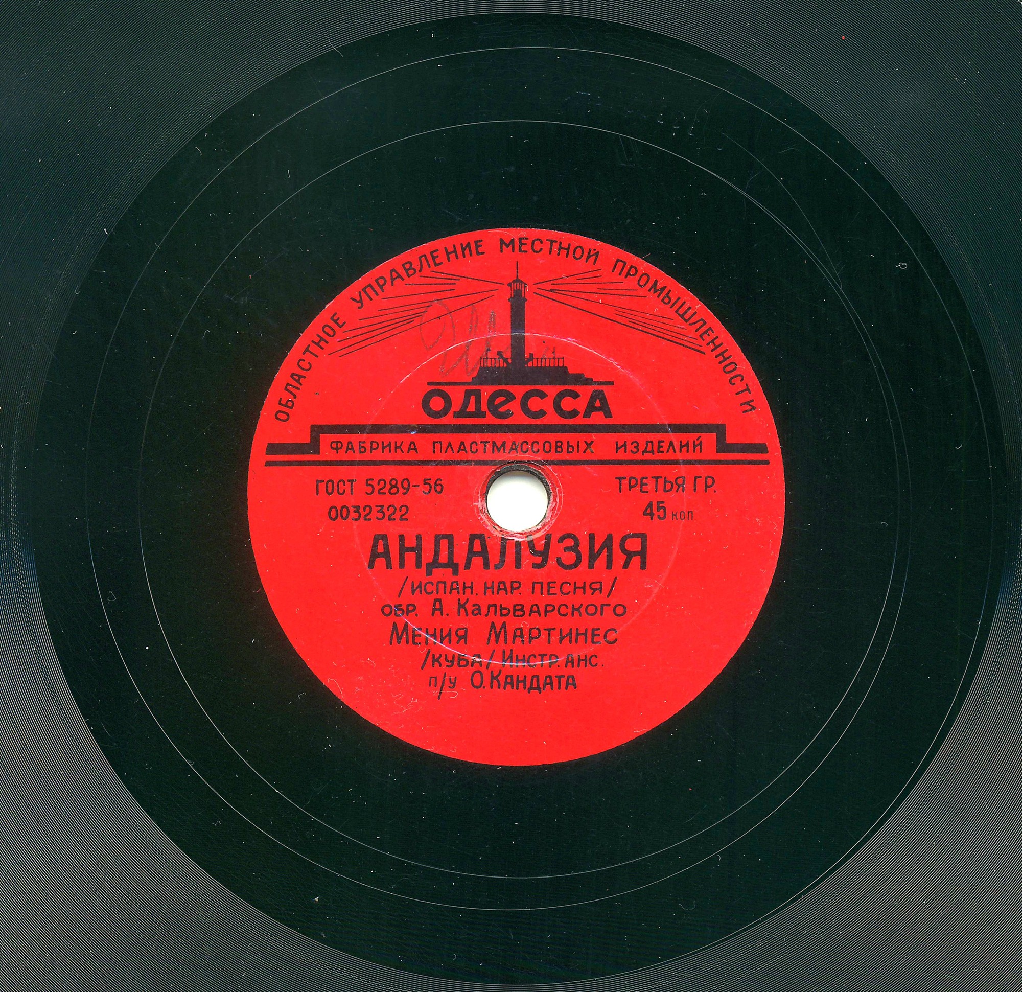 Мения Мартинес — Андалузия / Танцуй, кубинка