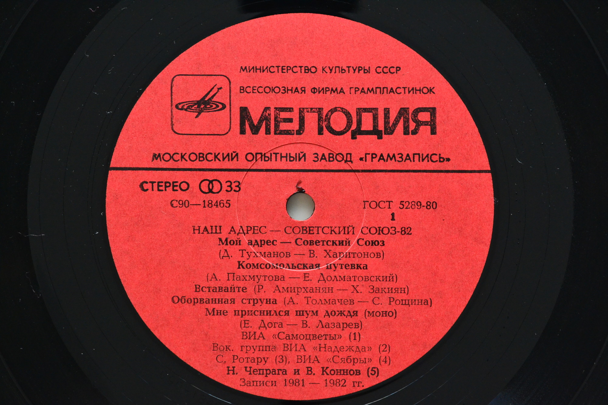 Наш адрес - Советский Союз