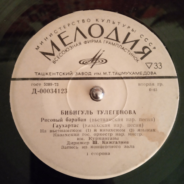 Бибигуль ТУЛЕГЕНОВА