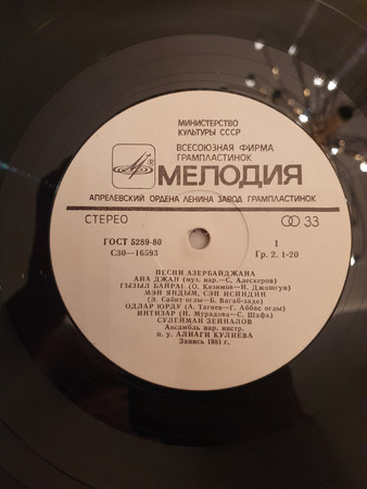 ПЕСНИ АЗЕРБАЙДЖАНА.