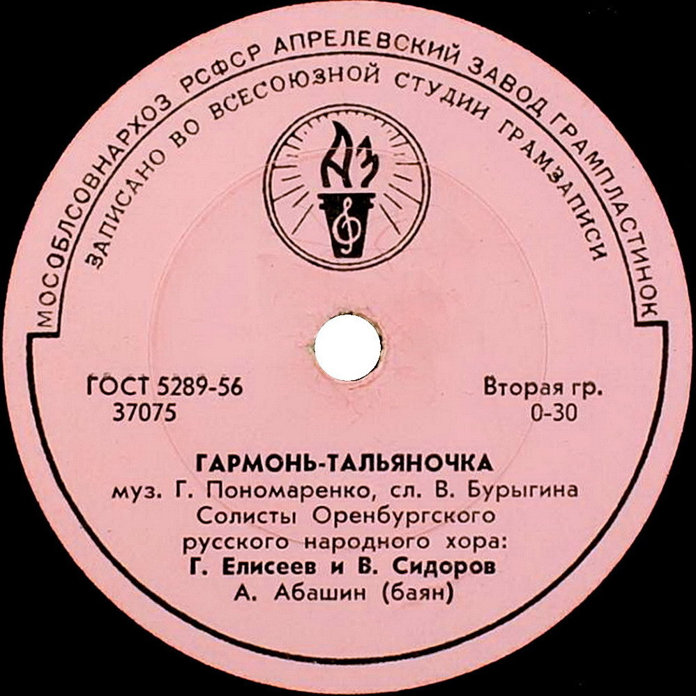 Оренбургский хор - Песня о пуховом платке / Гармонь-тальяночка