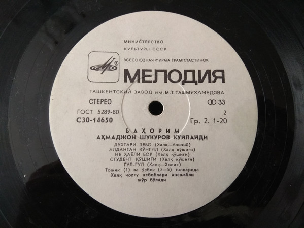Ахмаджан ШУКУРОВ. «Бахорим»