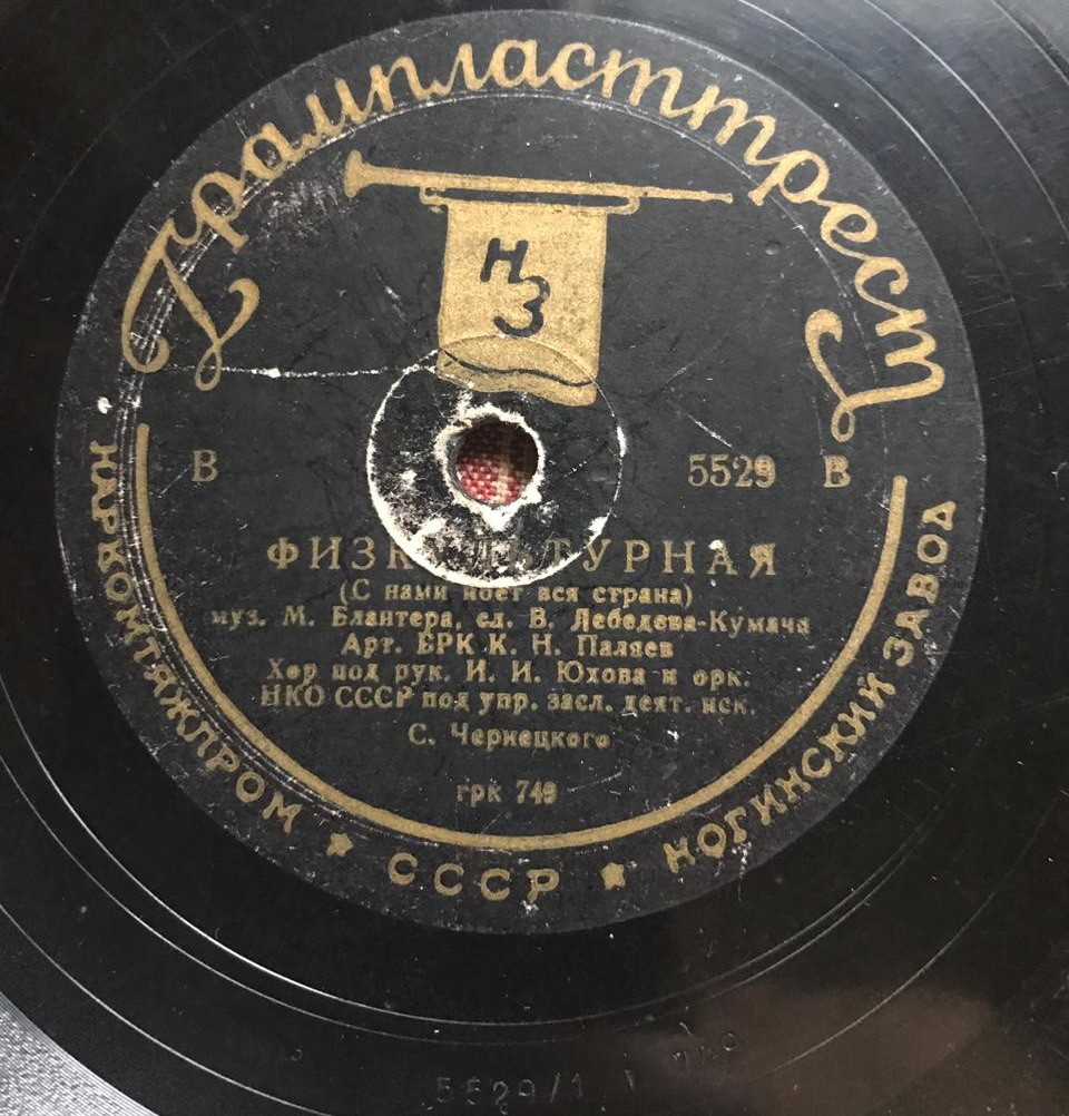 Оркестр п/у В. Кнушевицкого – Молодость // Константин Паляев – Физкультурная