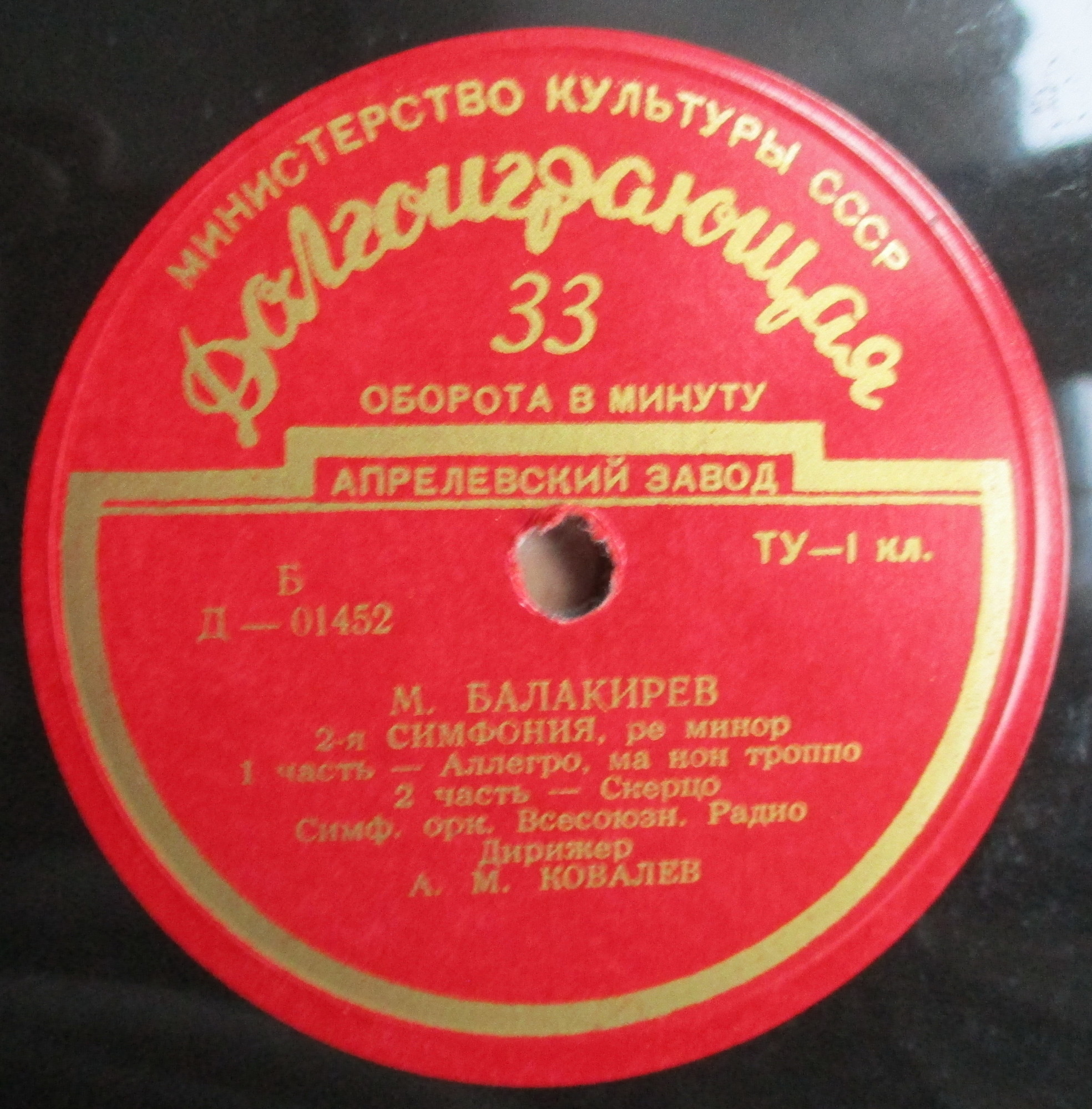 М. БАЛАКИРЕВ. Симфония № 2