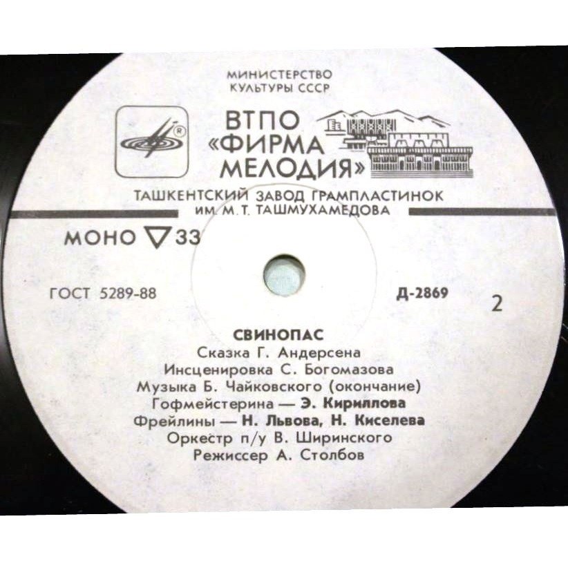 Г. Андерсен: Свинопас (сказка)