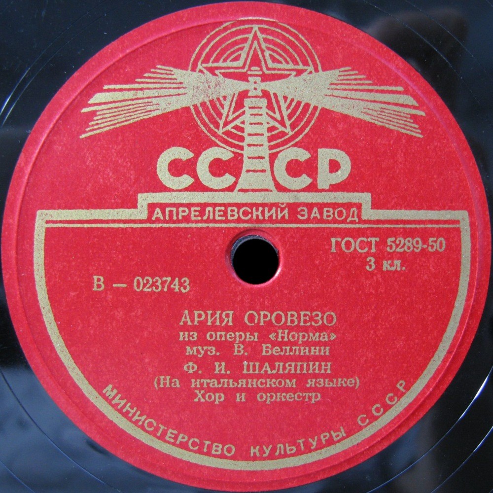 Ф. ШАЛЯПИН