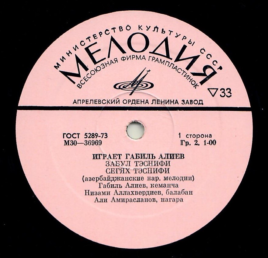 Играет Габиль Алиев