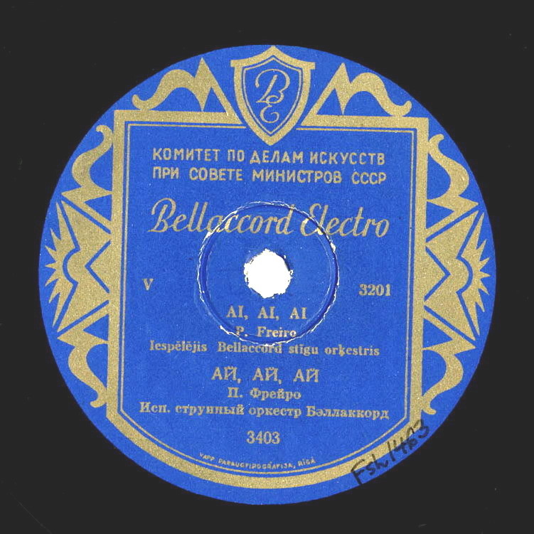 Струнный оркестр «Беллаккорд» - Ai, ai, ai / Spāniešu serenāde