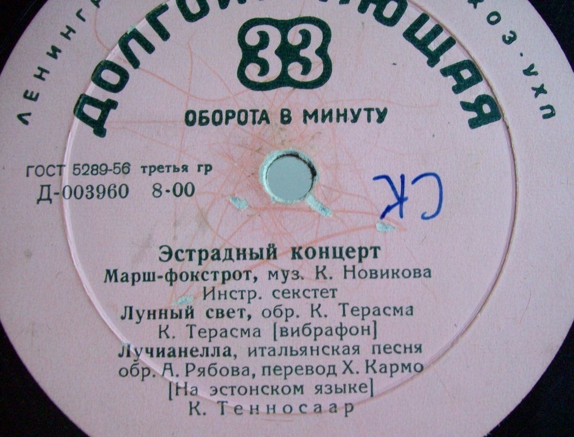 КОНЦЕРТ ЭСТОНСКОЙ ЭСТРАДЫ