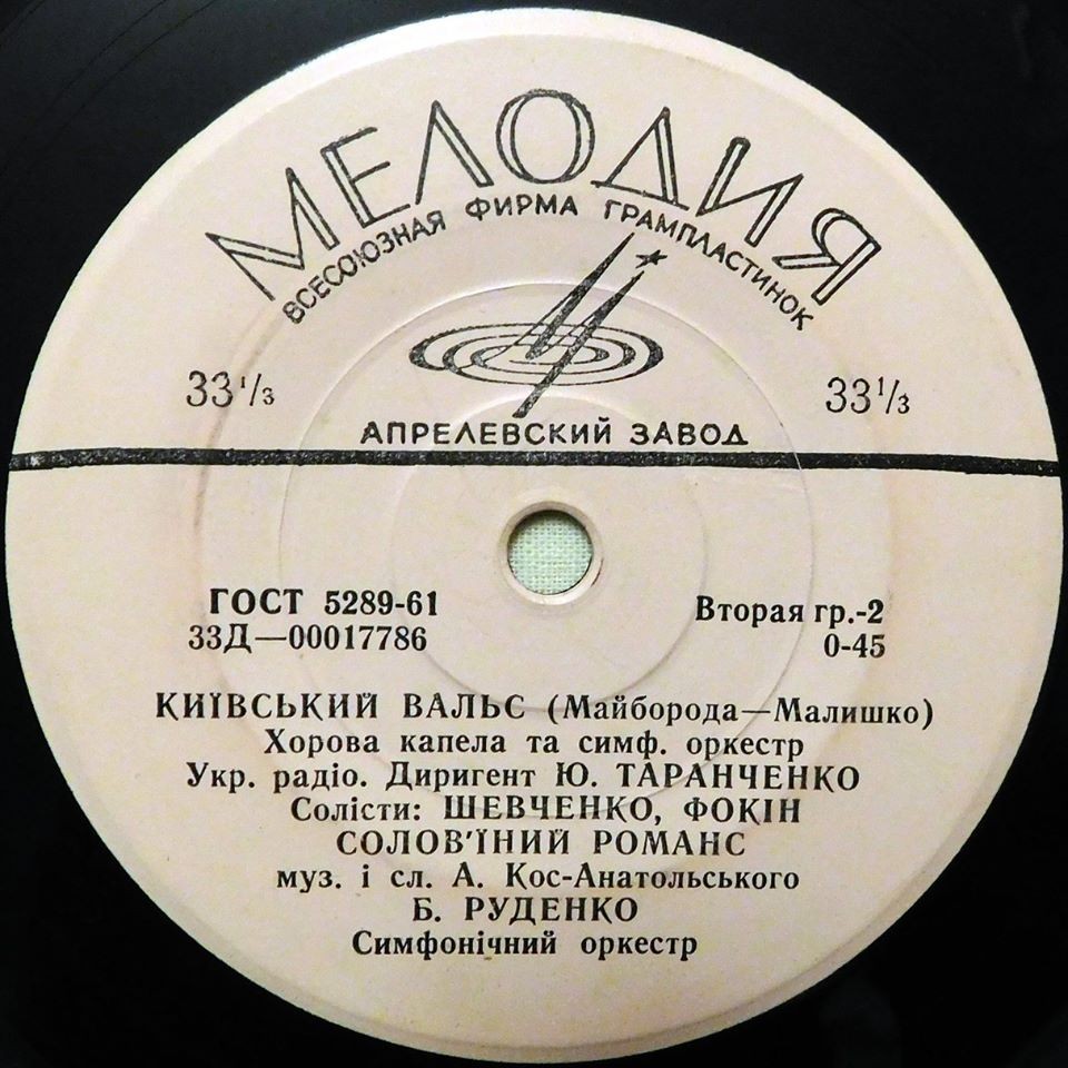 Песни украинских композиторов