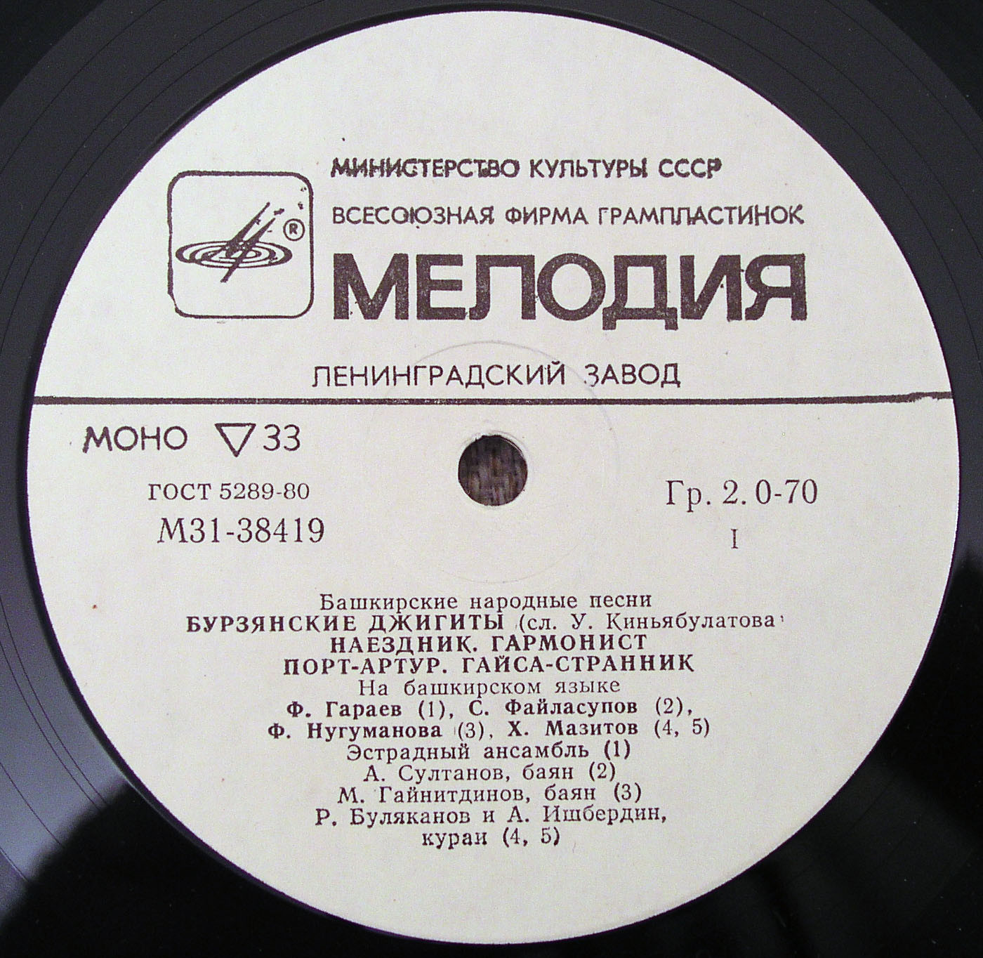 Башкирские народные песни